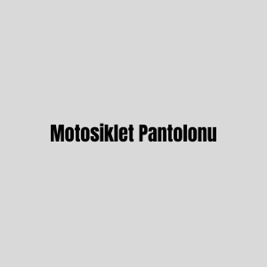 Motosiklet Pantolonu Ütüleme